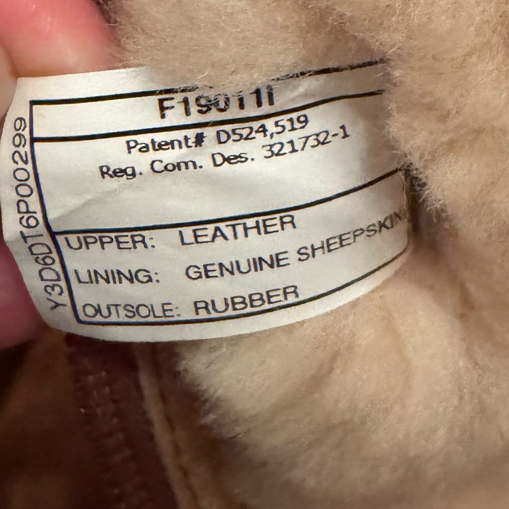 UGG Tall Kenly Boot - Chestnut Size 8 - Picture 6 of 7